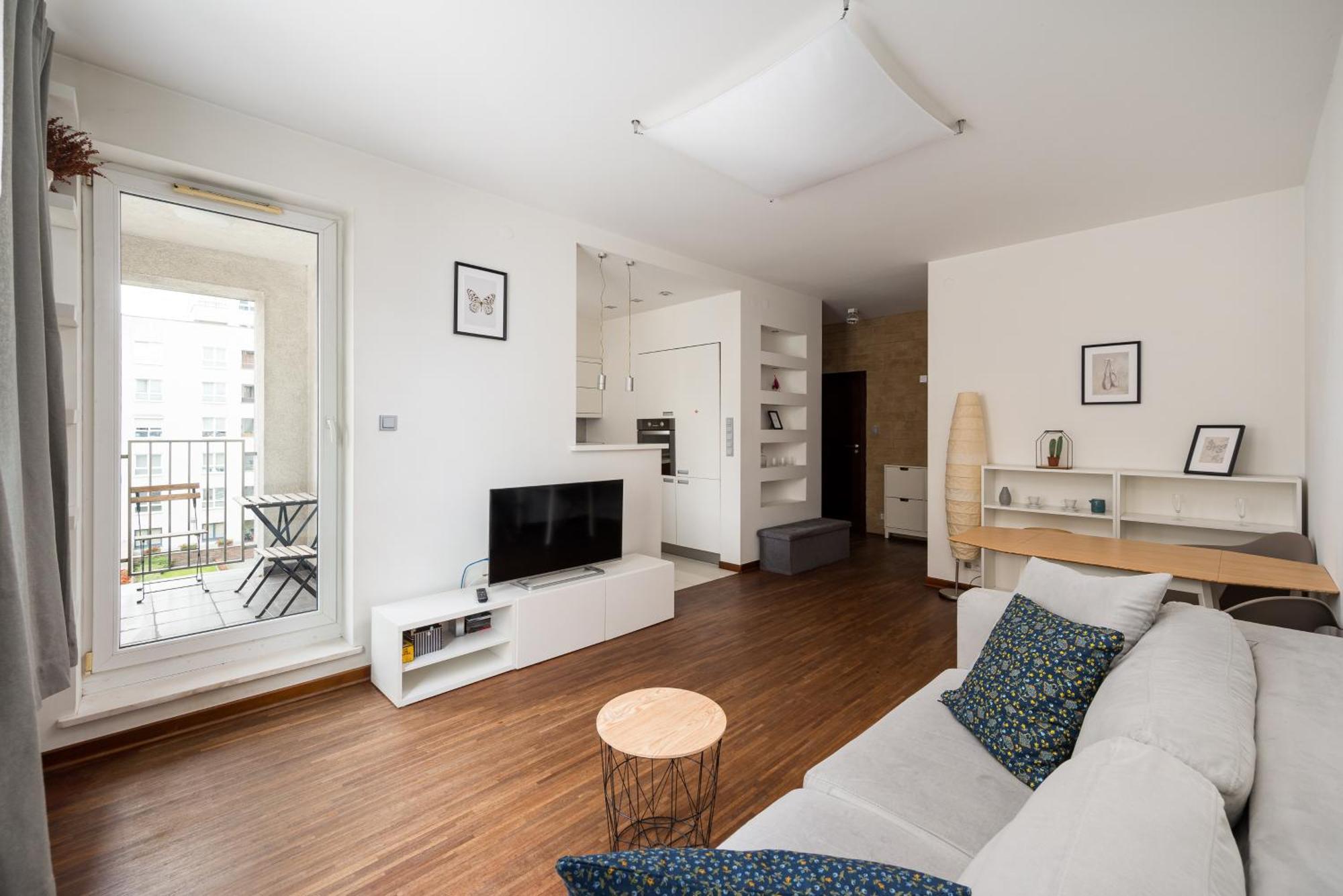 ורשה Stawki Pleasant Apartment מראה חיצוני תמונה