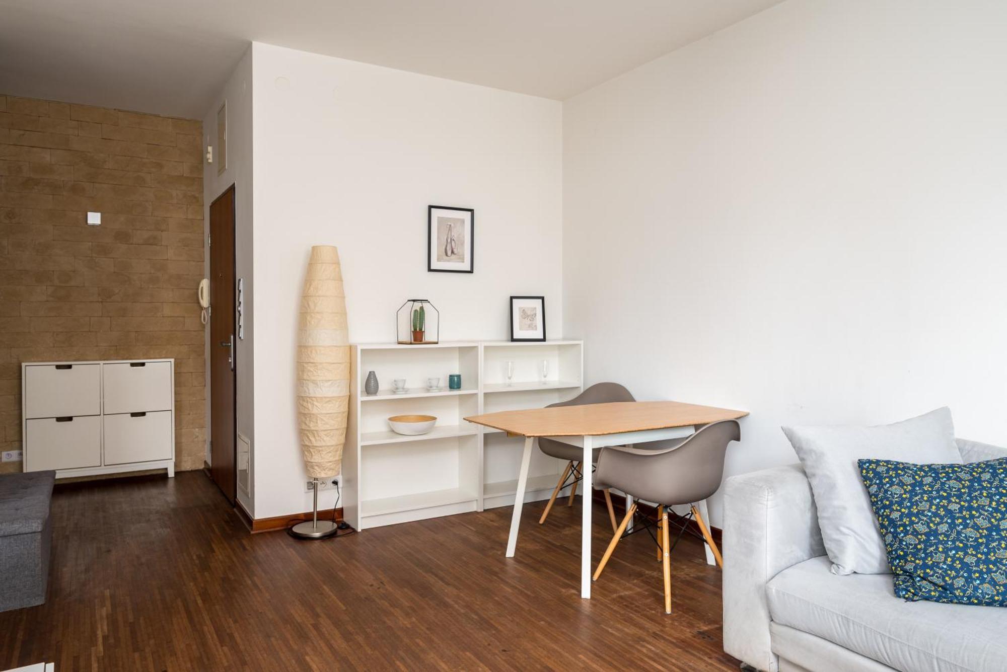 ורשה Stawki Pleasant Apartment מראה חיצוני תמונה