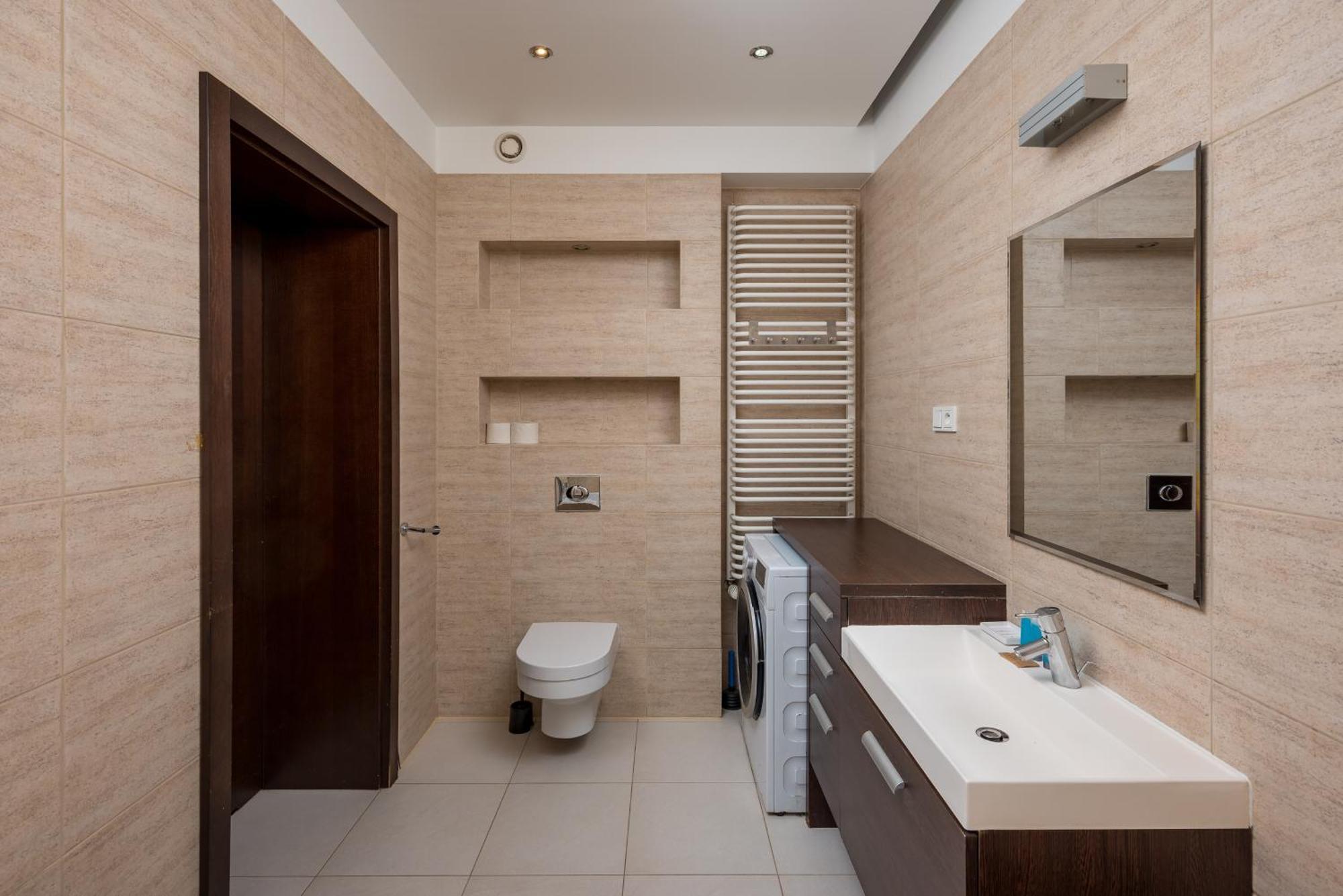 ורשה Stawki Pleasant Apartment מראה חיצוני תמונה