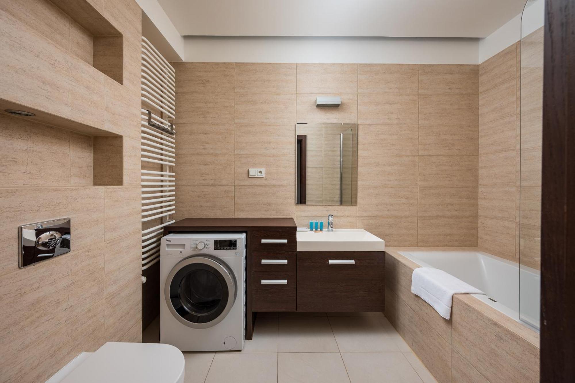 ורשה Stawki Pleasant Apartment מראה חיצוני תמונה