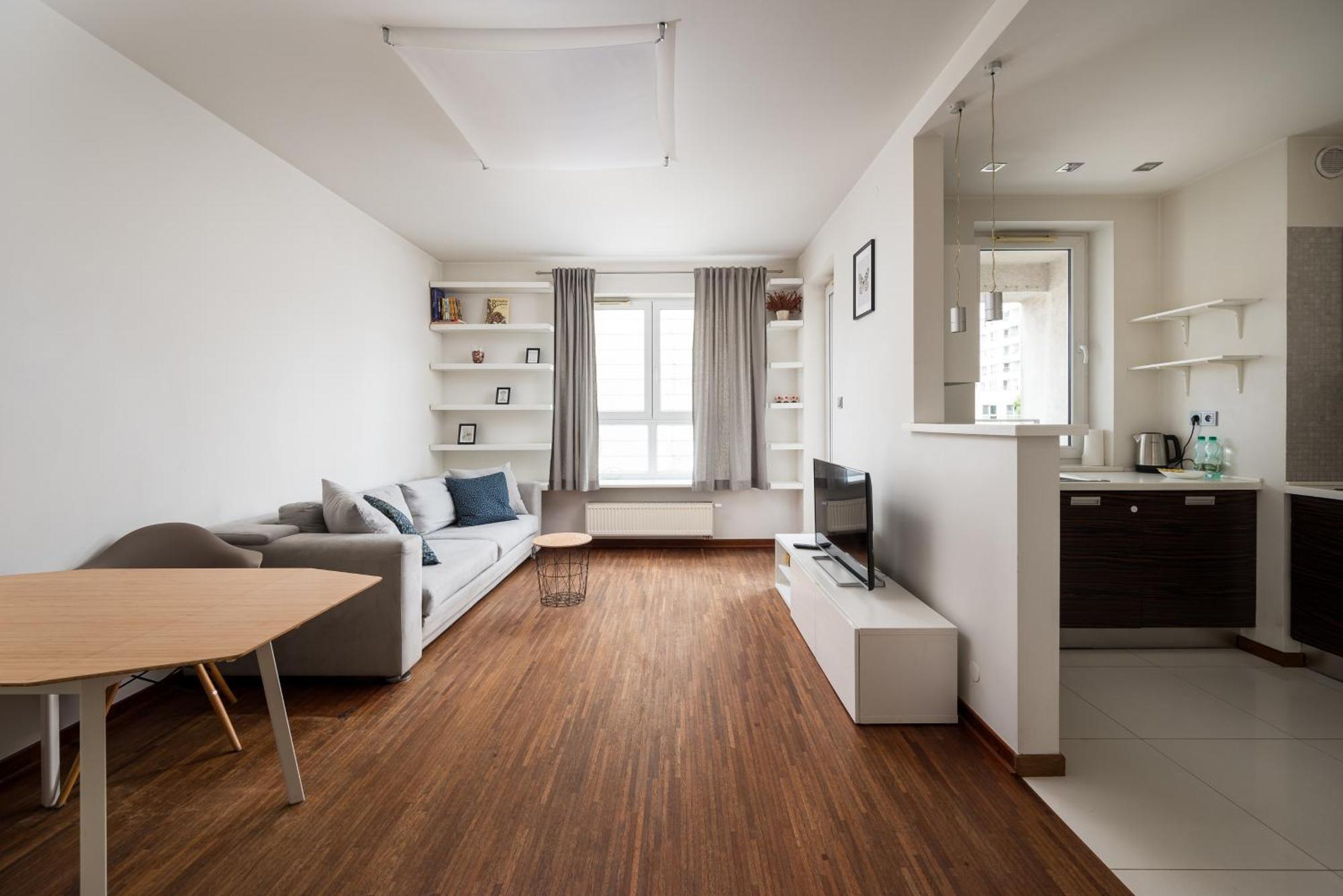 ורשה Stawki Pleasant Apartment מראה חיצוני תמונה